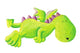 Cute green dragon flying Wall Decal