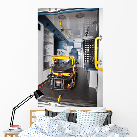 Empty Ambulance Interior