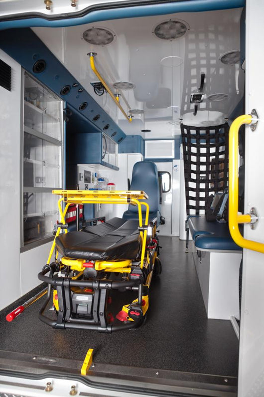 Empty Ambulance Interior
