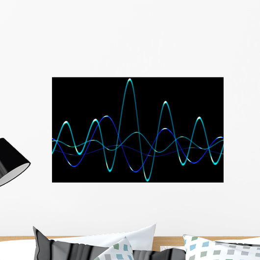 Sound Wave 3 Wall Mural