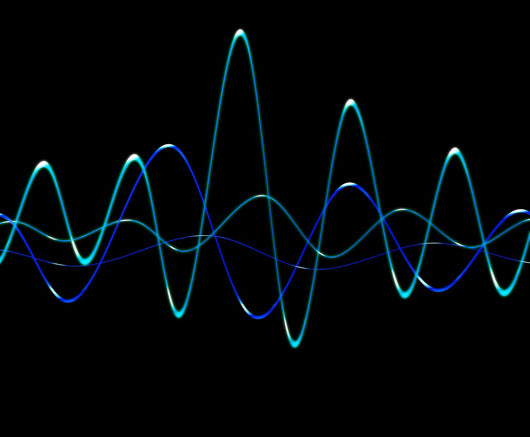 Sound Wave 3 Wall Mural