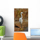 Portrait White Egret Marsh Wall Mural