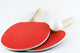 Table-tennis bats and ball Wall Decal