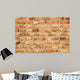 Old and Crumbling Brick Wall - Wall Decal