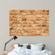 Old and Crumbling Brick Wall - Wall Decal