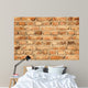 Old and Crumbling Brick Wall - Wall Decal