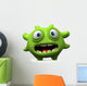 green virus Wall Decal