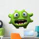 green virus Wall Decal