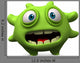 green virus Wall Decal