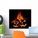 Scary Halloween Pumpkins Fire