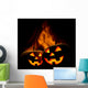 Scary Halloween Pumpkins Fire