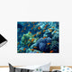 Underwater Landscape with Scalefin Close-up Wall Decal