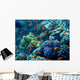 Underwater Landscape with Scalefin Close-up Wall Decal