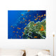 Underwater Landscape with Coral Wall Decal
