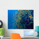 Underwater Landscape with Scalefin Wall Decal