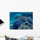 Underwater Landscape and Goldfish Wall Decal