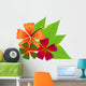 tropical illustration Wall Decal