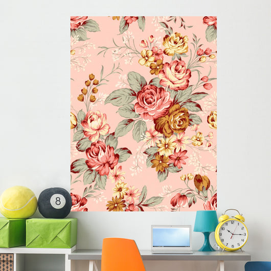 Paisley Seamless Pattern Wall Decal