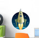 Rocket Space Wall Decal