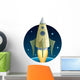 Rocket Space Wall Decal