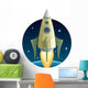 Rocket Space Wall Decal