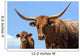 Longhorn Cattle Wall Mural
