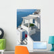 Patio Santorini Greece Wall Mural
