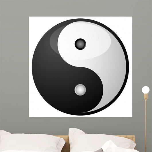 Yin Yang Wall Decal
