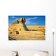 egyptian sphinx and pyramid Wall Mural