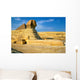 egyptian sphinx and pyramid Wall Mural
