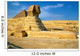 egyptian sphinx and pyramid Wall Mural