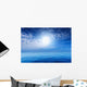 Blue Sky and Ocean Wall Decal