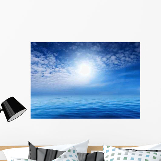 Blue Sky and Ocean Wall Decal