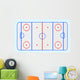 Ice Hockey Field Wall Decal