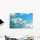 Abstract Blue Sky and Wall Decal