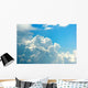 Abstract Blue Sky and Wall Decal