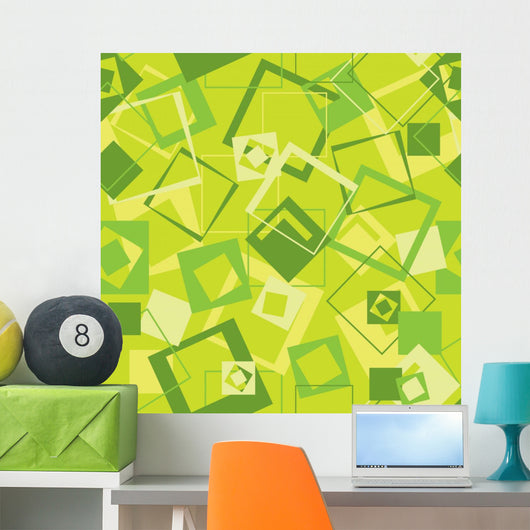 Retro Pattern Seamless Wall Decal