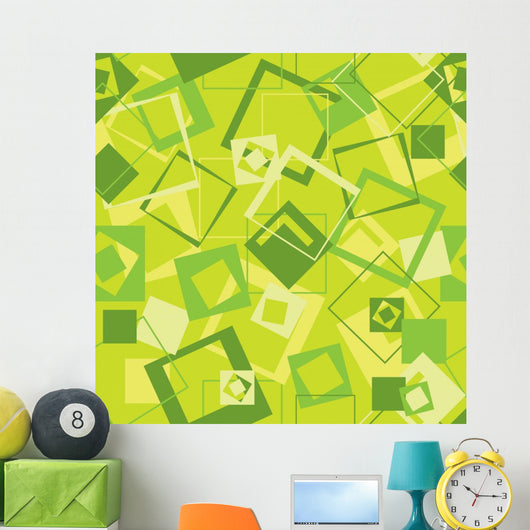 Retro Pattern Seamless Wall Decal
