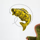 Yellow fish Wall Decal