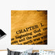 Holy Bible Wall Decal