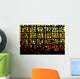 Stained Glass Texture Wall Decal
