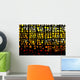 Stained Glass Texture Wall Decal