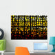 Stained Glass Texture Wall Decal