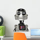 Funny Robot Portrait Wall Decal