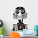 Funny Robot Portrait Wall Decal