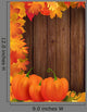 Autumn with Wood Texture Wall Decal