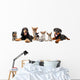 Group Puppies Wall Decal