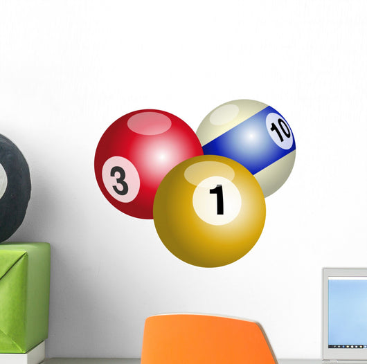 Billiard Wall Decal