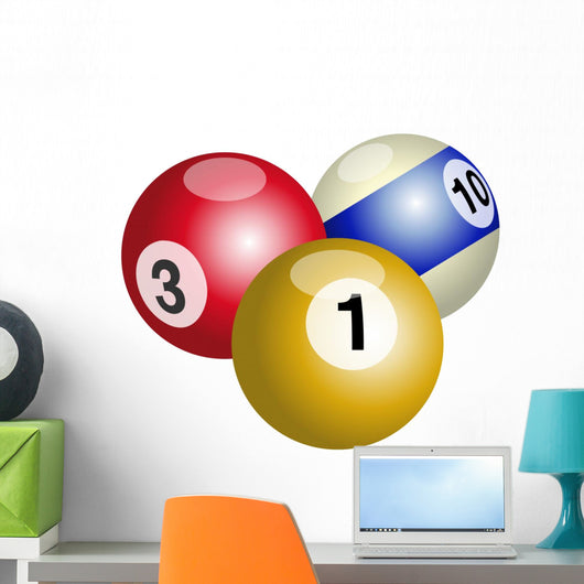Billiard Wall Decal