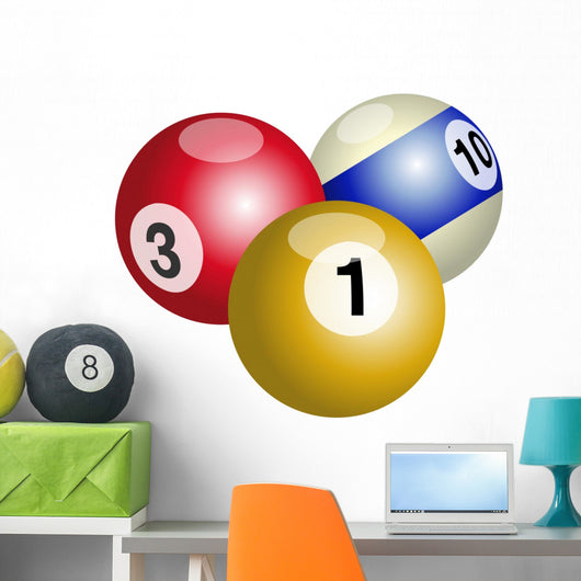 Billiard Wall Decal
